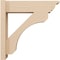 Ekena Millwork 6-in W x 30-in D x 38-in H Legacy Trad Rough Cedar Woodgrain TimberThane Outlooker, Primed Tan OUTUR060X30X38LEC04RCPR - alternate 5